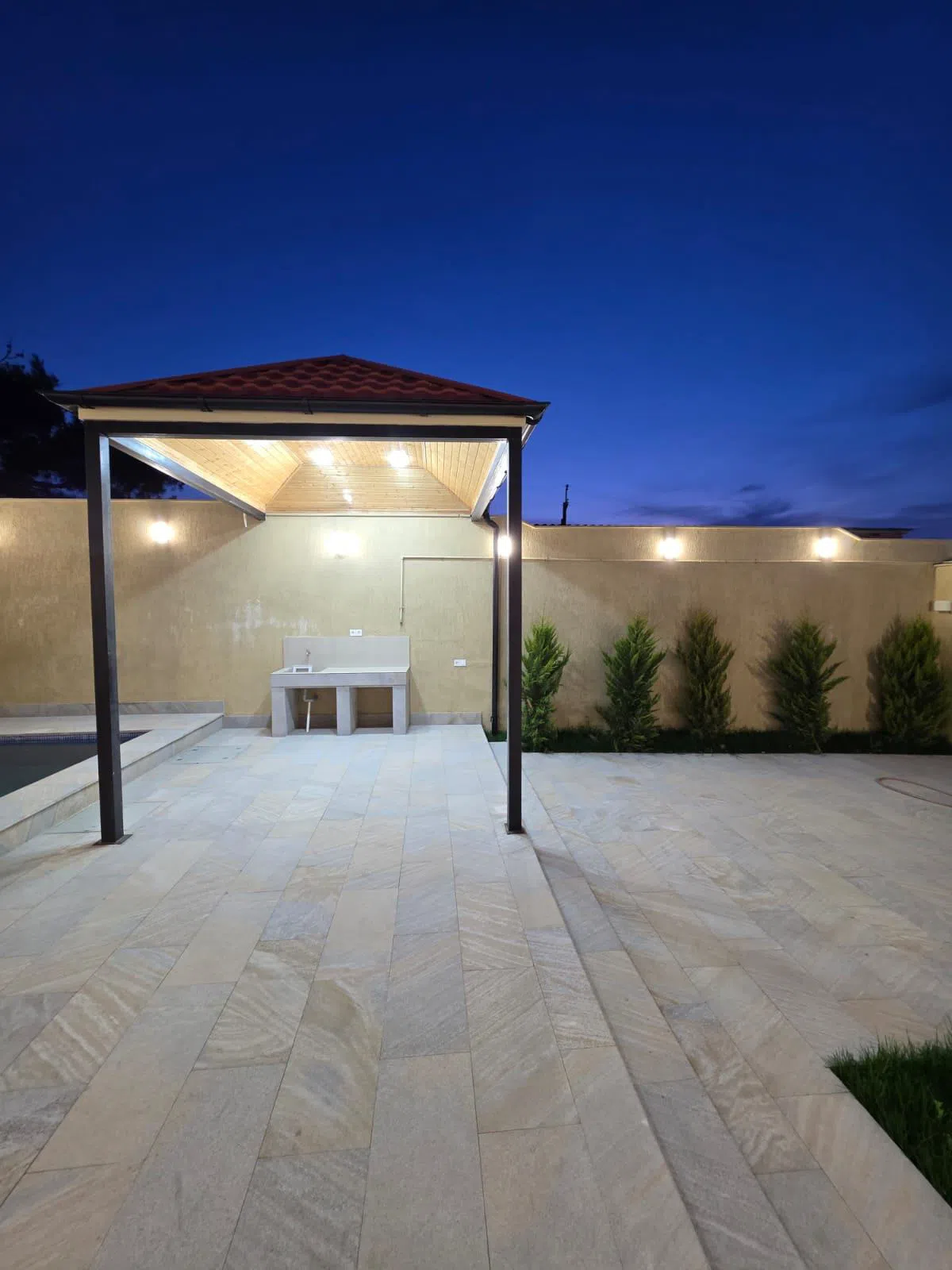 4 otaqlı villa 140 m² - 3 sot torpaq sahəsində satılır — şəkil 16