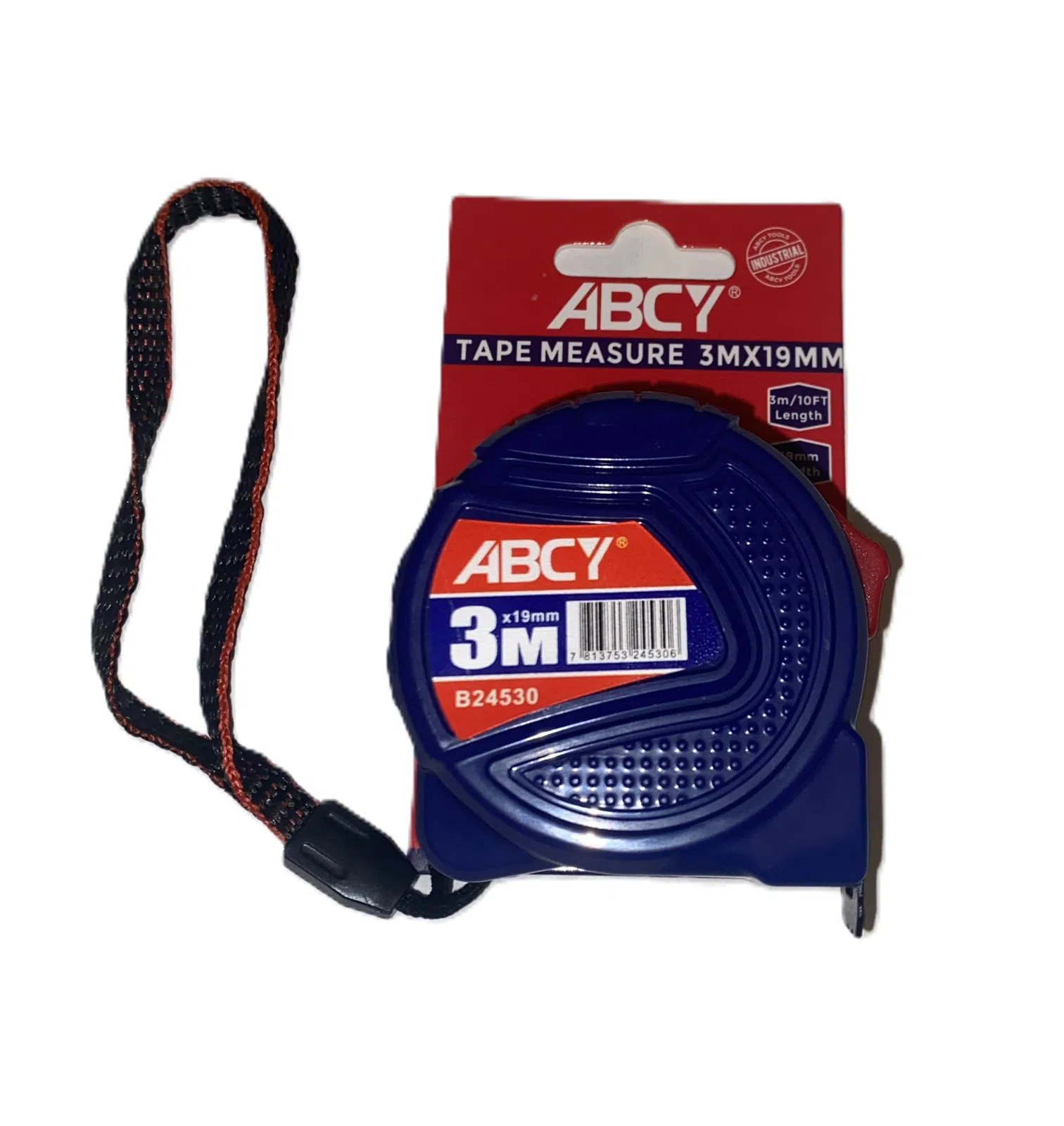 ABCY B24530 Tikinti Ruletkası, 3 m x 19 mm — şəkil 1