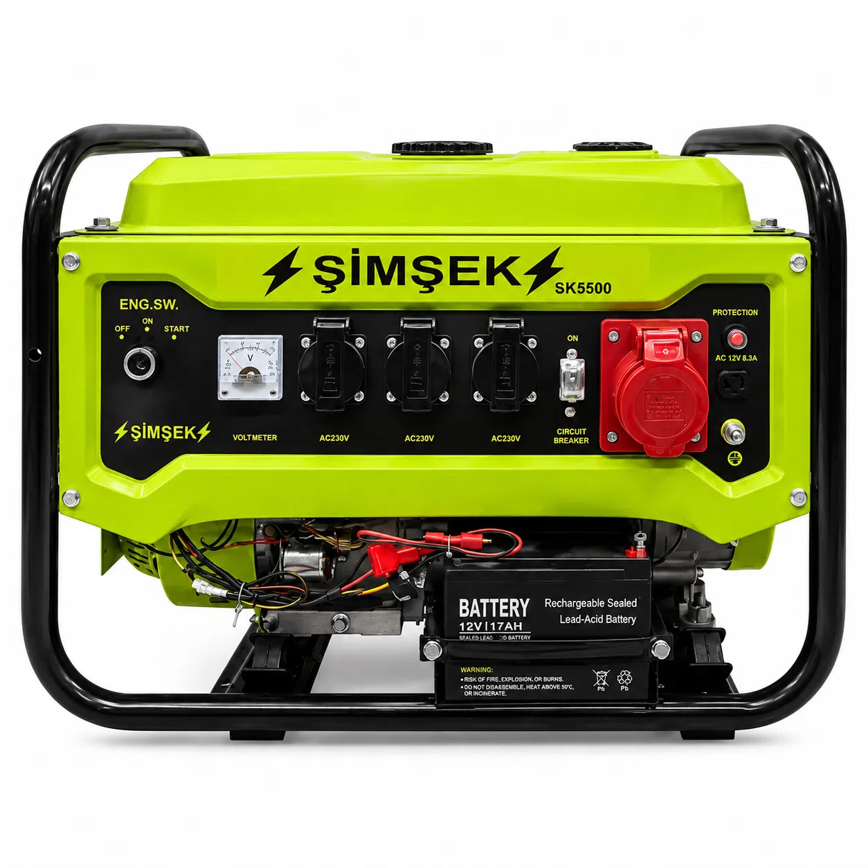 Şimşek Benzin Generatoru 5.5 kVt