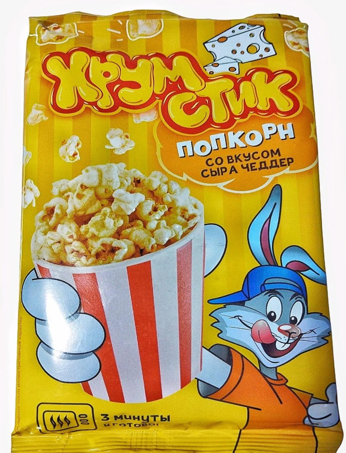 Хрум Стик Çedder Pendirli Popkorn, 80 q — şəkil 1