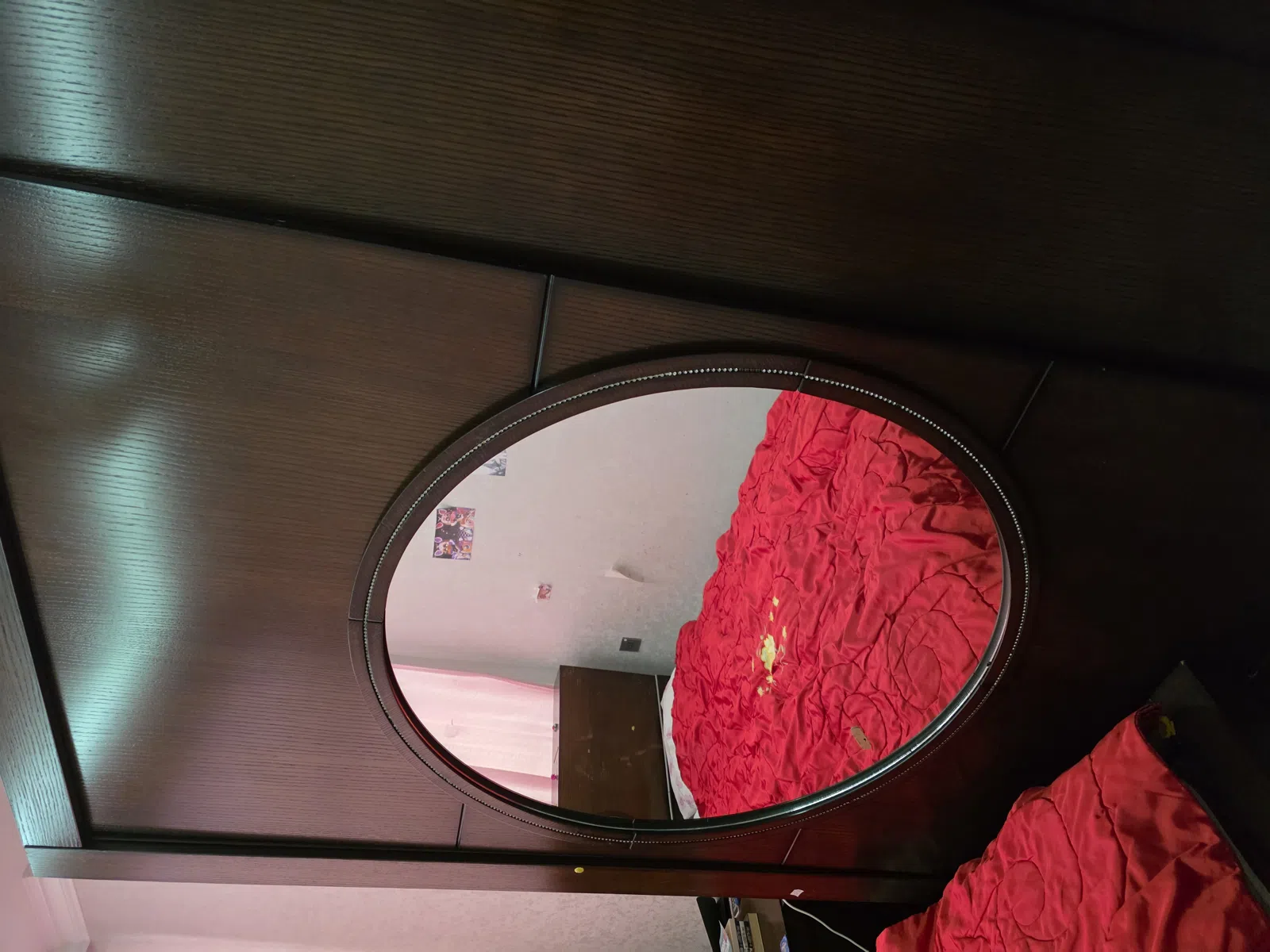 MDF material yataq otağı dəsti, Qəhvəyi rəng