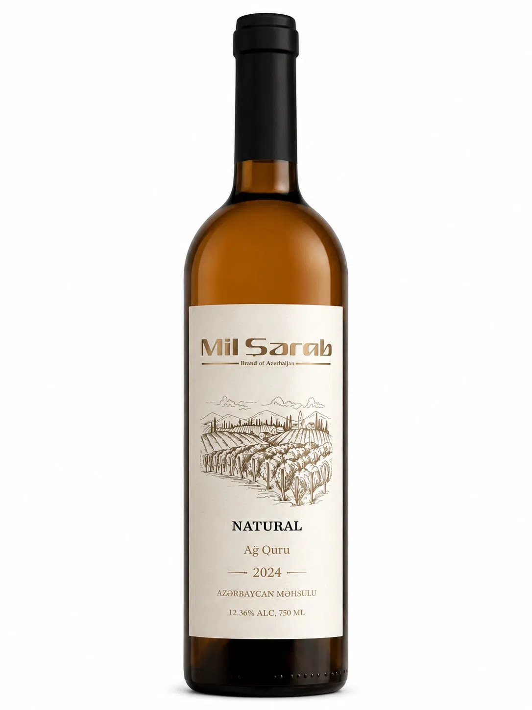 Mil Ağ Quru Şərab, 750 ml