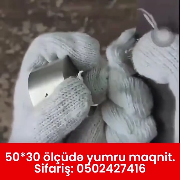 Müxtəlif ölçülərdə yumru maqnitlər - Tenderyard