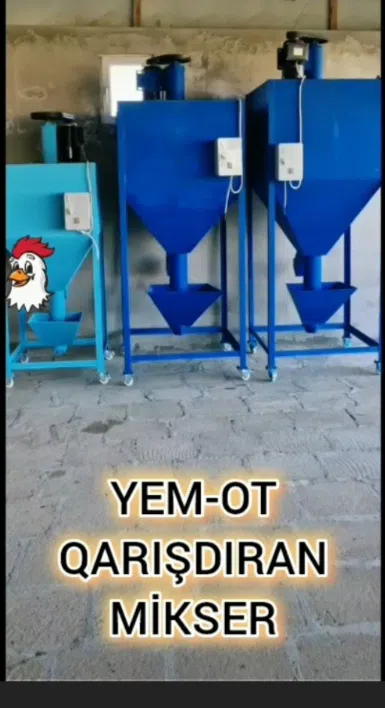 Qranulator, yem qarışdıran və dən təmizləyən avadanlıqlar — şəkil 2