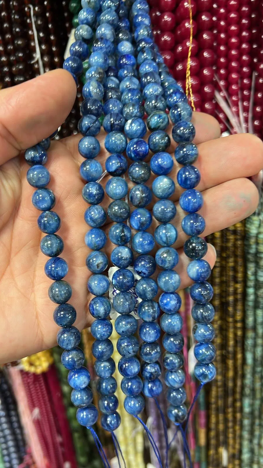 Təbii daşlar: qranat, topaz, malaxit, rubin, kianit, sapfir — şəkil 10
