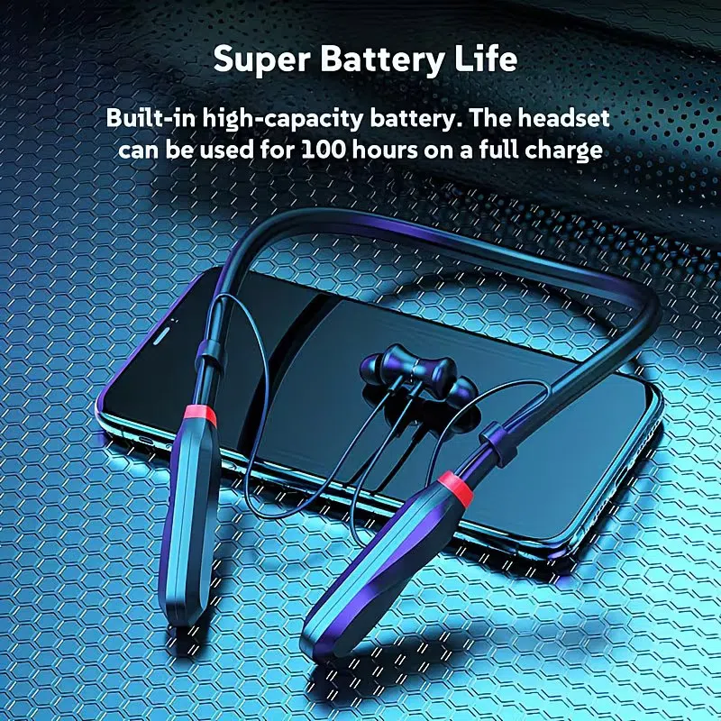 Sport Bluetooth Daxili Mikrofonlu Simsiz Qulaqcıq — şəkil 8