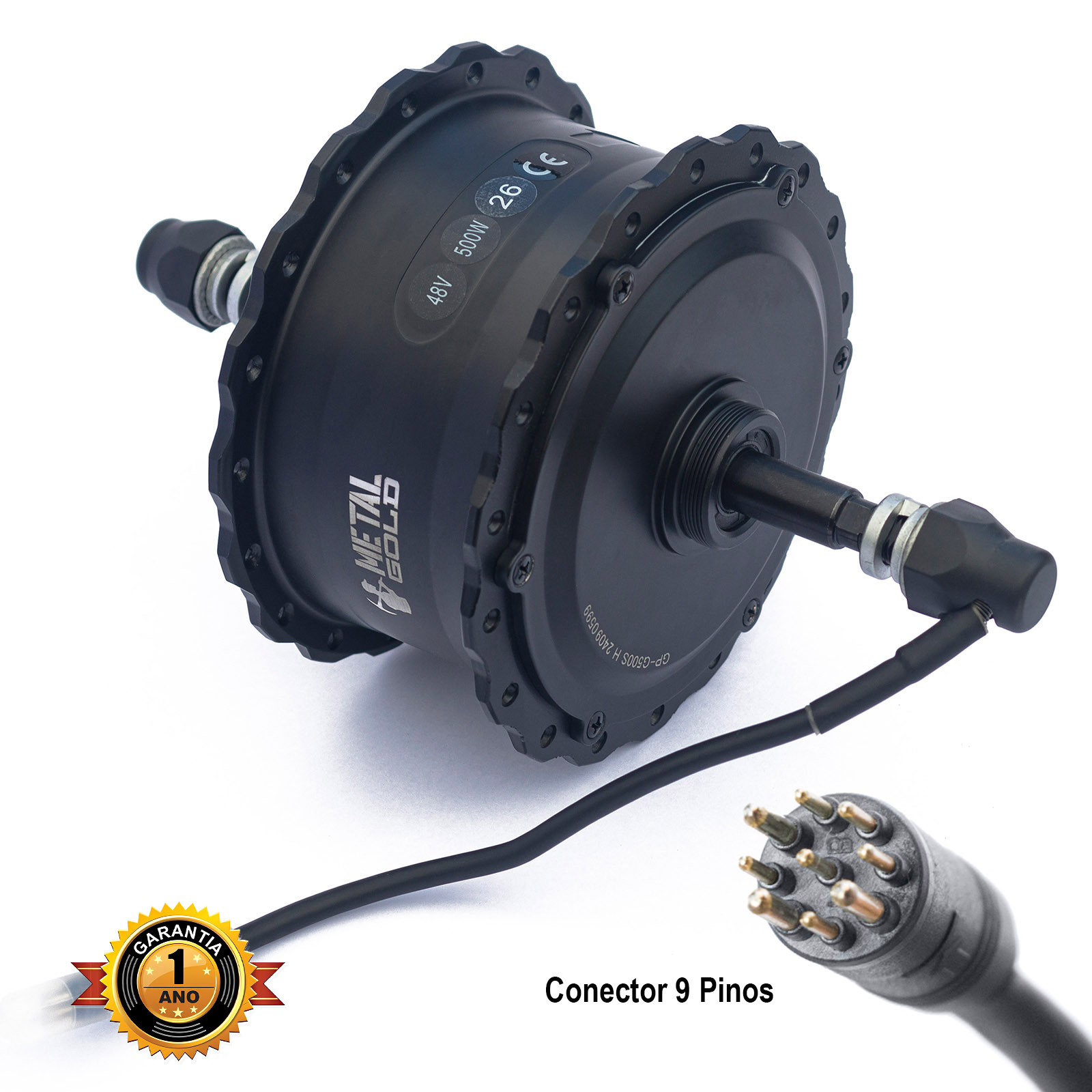 48V 500W front fat bike motor 26" GP-G500FS — şəkil 1