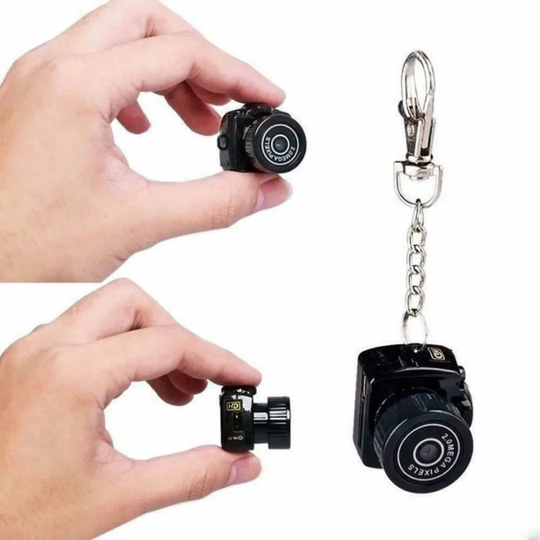 Mini WiFi kamera, 3MP, hərəkət sensoru — şəkil 1