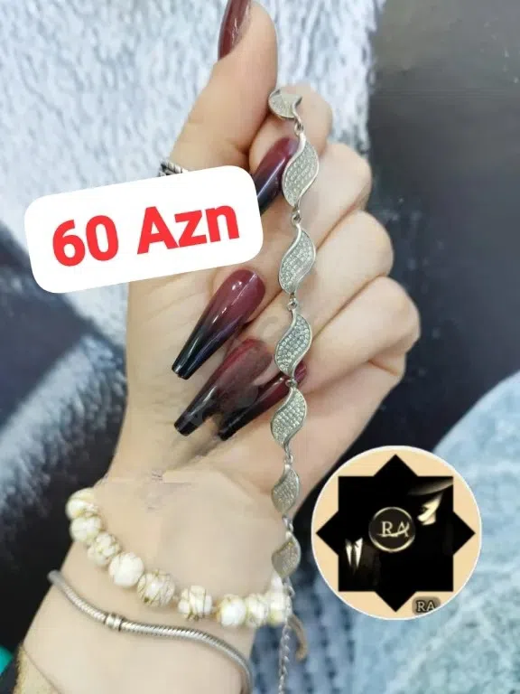Zərif Gümüş Qolbaq