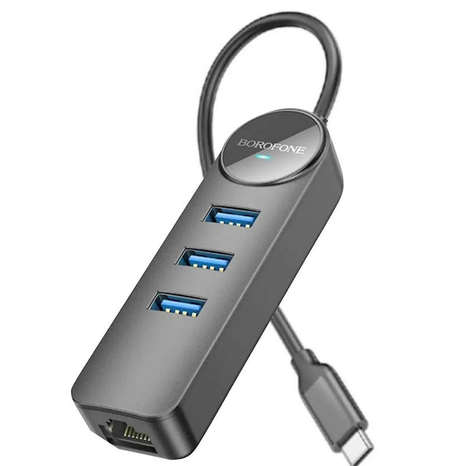 Borofone DH6 4in1 Type-C USB Hub