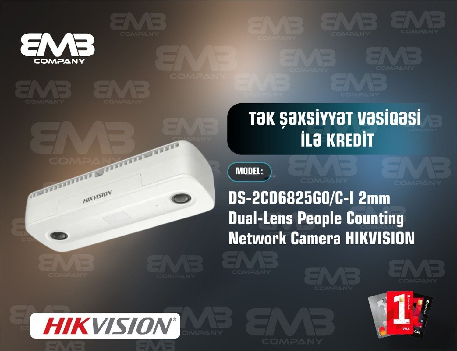 Hikvision DS-2CD6825G0/C-I 2mm Dual Lens İP Kamera