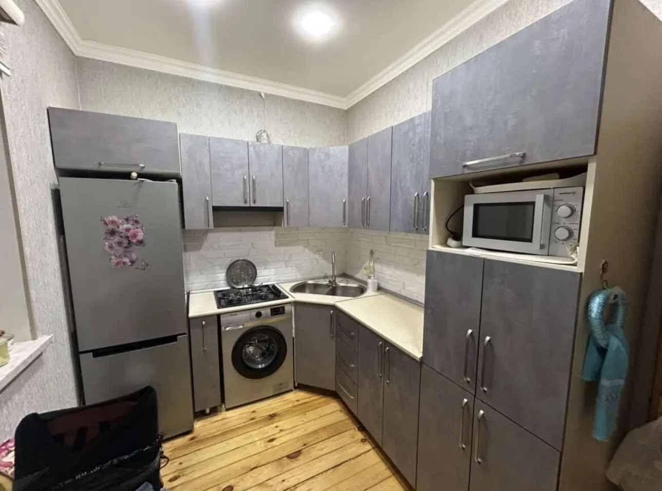 Kitchen furniture set Gray color - Tenderyard
