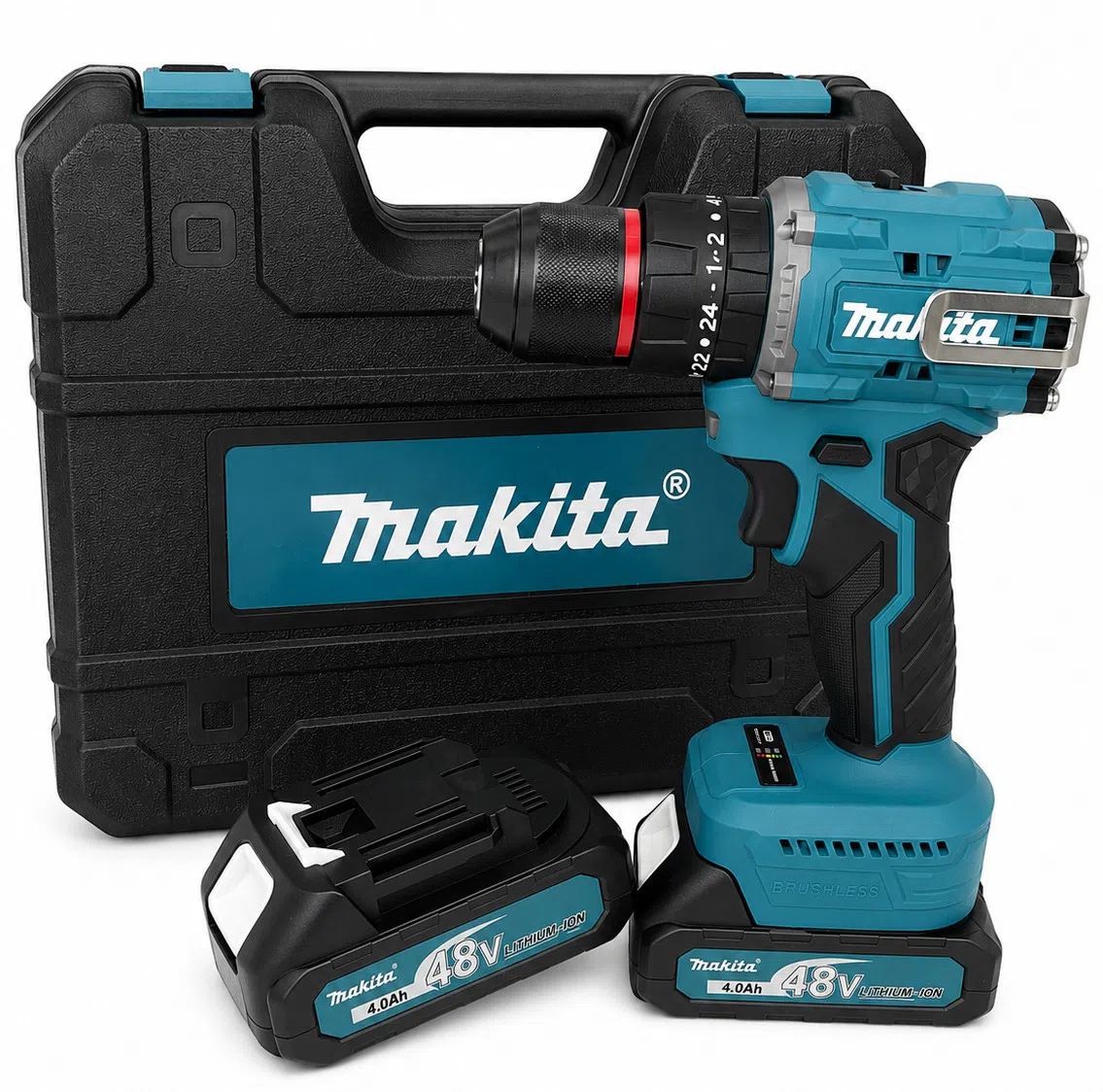 Makita 48V Akkumulyatorlu Drel-Şurup Bağlayan Dəsti — şəkil 1