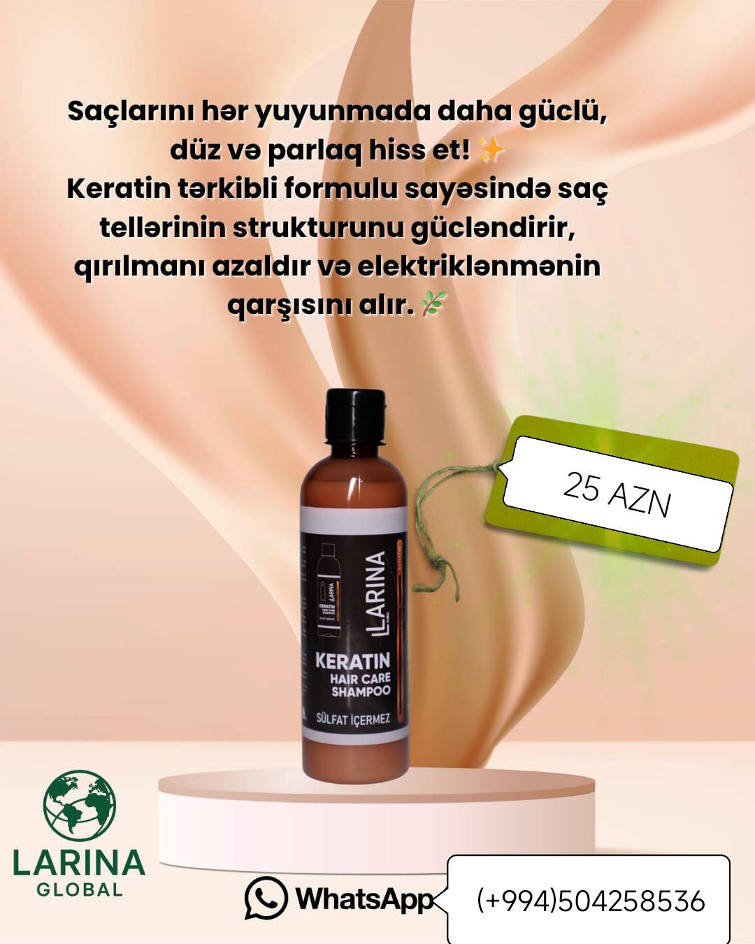| Keratin Şampun (Keratin Shampoo) ✨