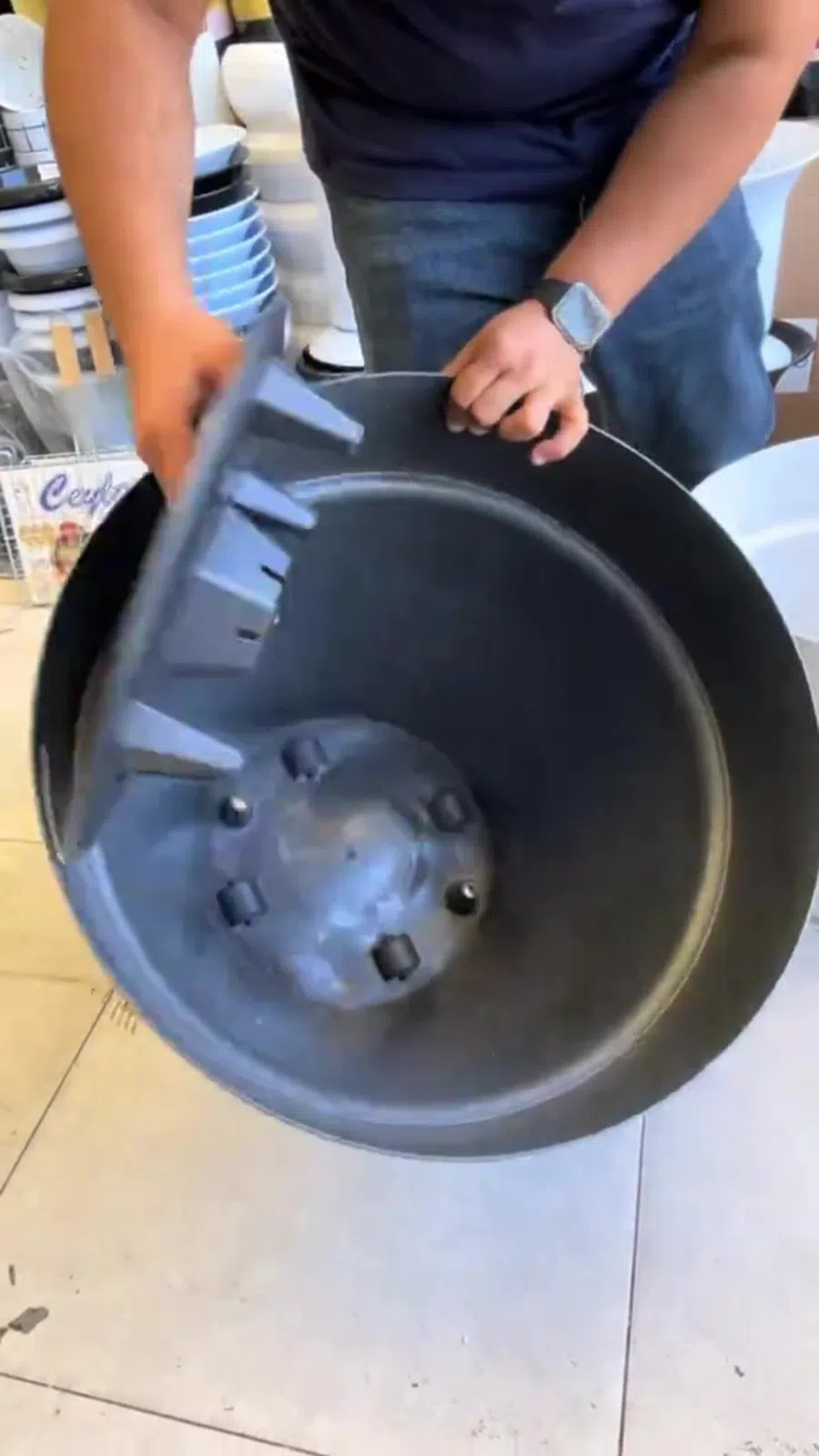 Plastik yumru dibçəklər — şəkil 8