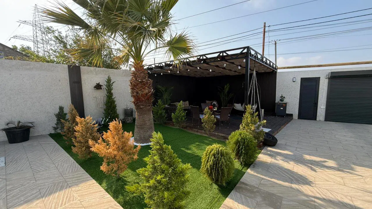 4 otaqlı bağ evi 180 m² 7 sot torpaq sahəsində satılır — şəkil 8