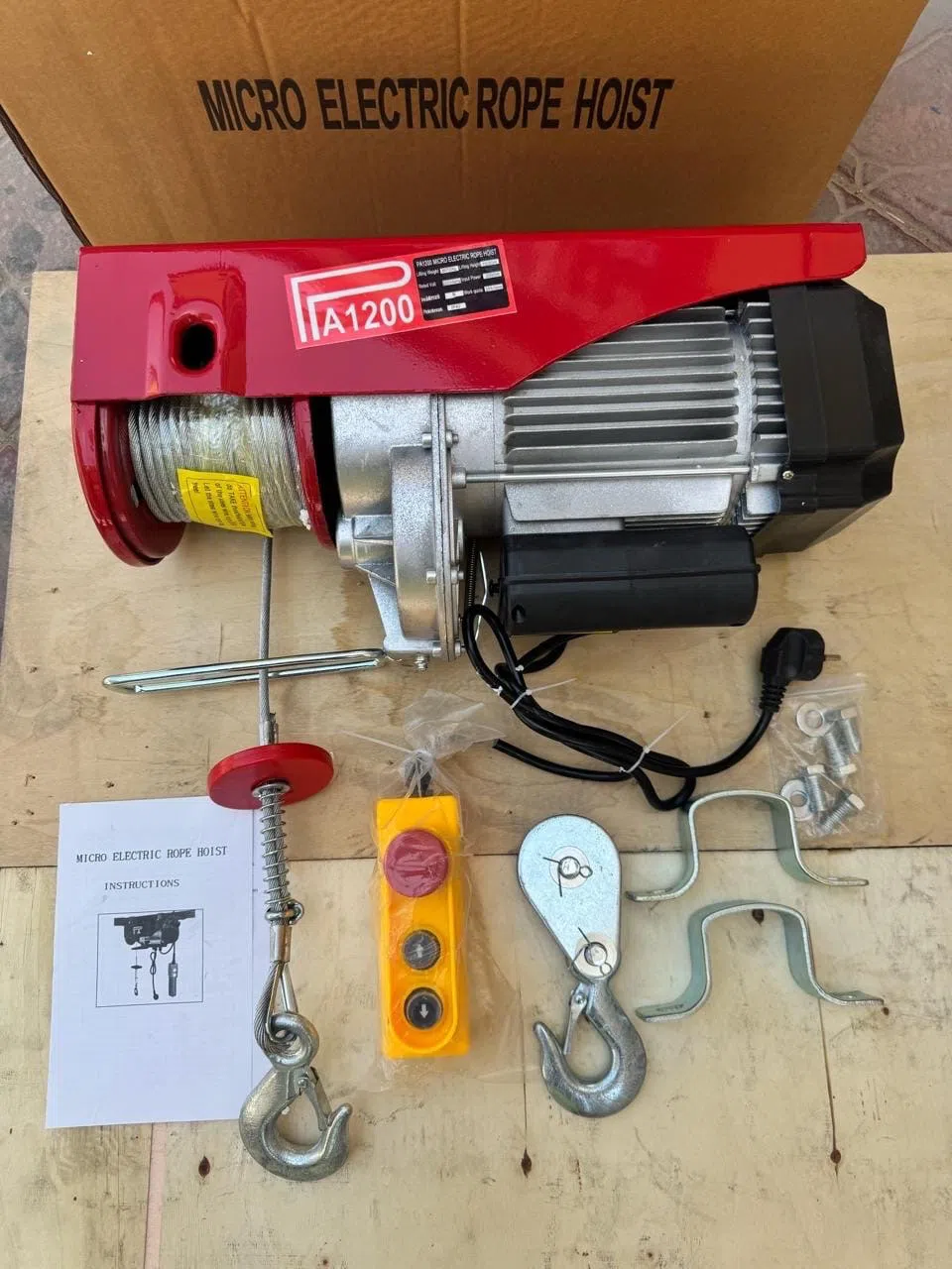 PA1200 Elektrikli Qaldırıcı (Telfer)