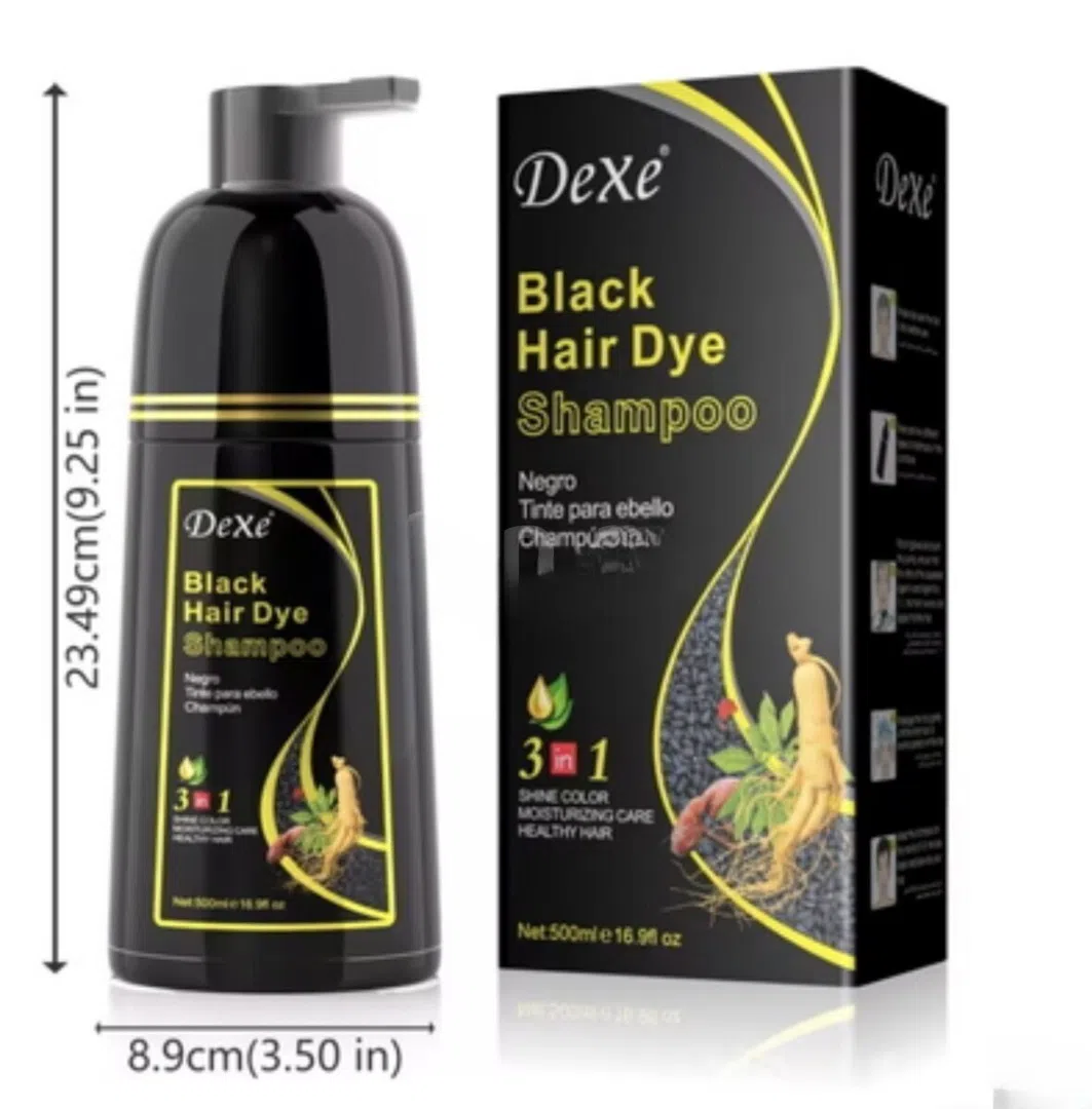 Dexe Black Hair Dye Shampoo - Tenderyard
