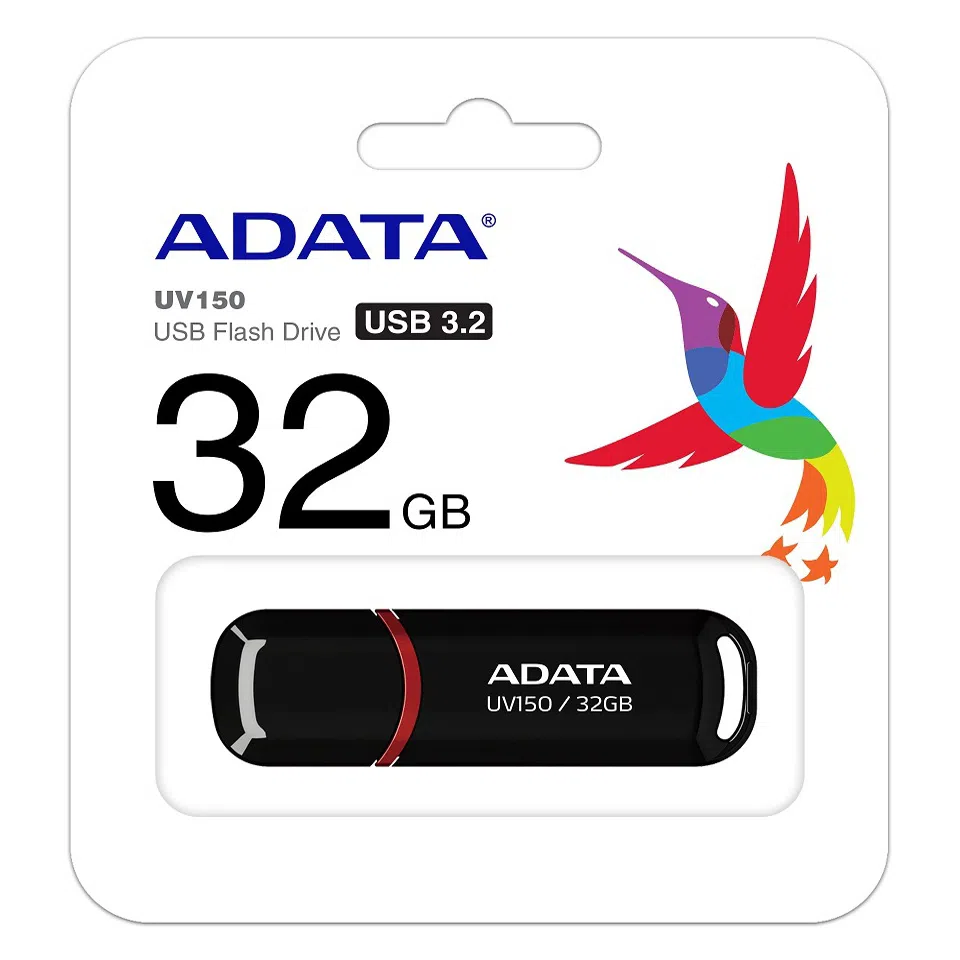 ADATA UV150 USB 3.2 Gen 1 32gb | Black