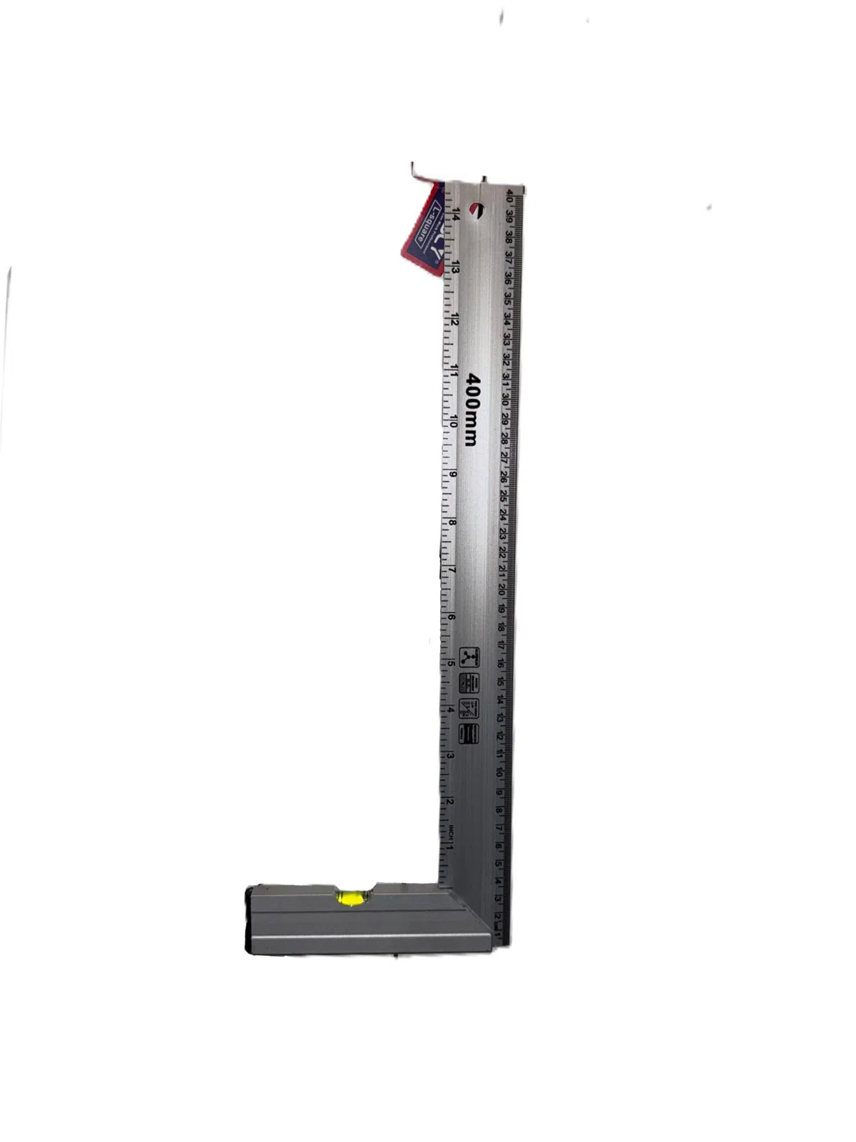 ABCY 90° Metal Ölçmə Xətkeşi, 400 mm — şəkil 1