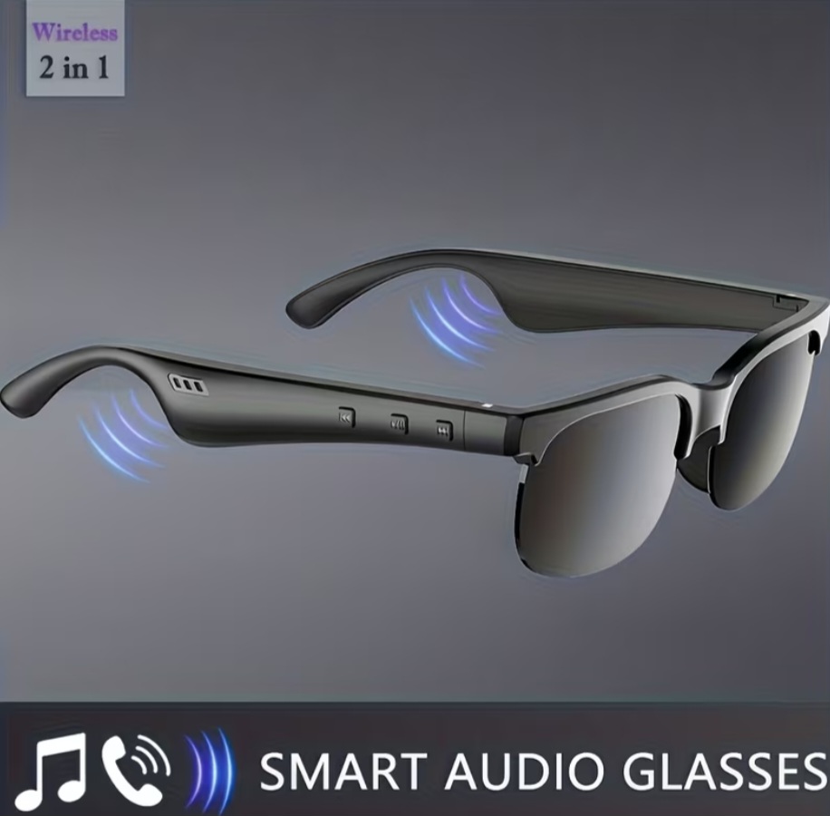 Smart Audio Eynək - Simsiz Bluetooth Dinamikli Günəş Eynəyi — şəkil 1