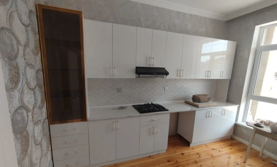 Kitchen furniture set Beige color - Tenderyard