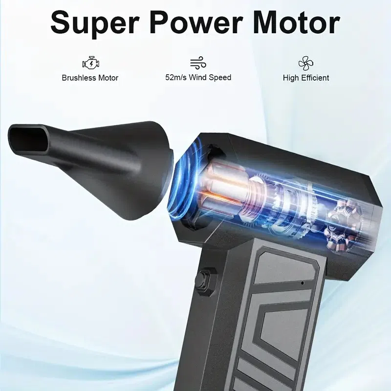 130K RPM Turbojetli Elektrik Toz Təmizləyici — şəkil 3