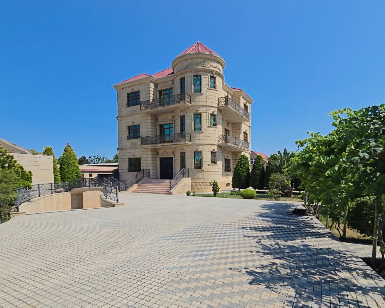 8 otaqlı villa 550 m² - satılır — şəkil 24