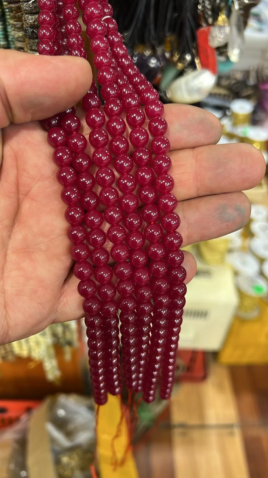Təbii daşlar: qranat, topaz, malaxit, rubin, kianit, sapfir — şəkil 6