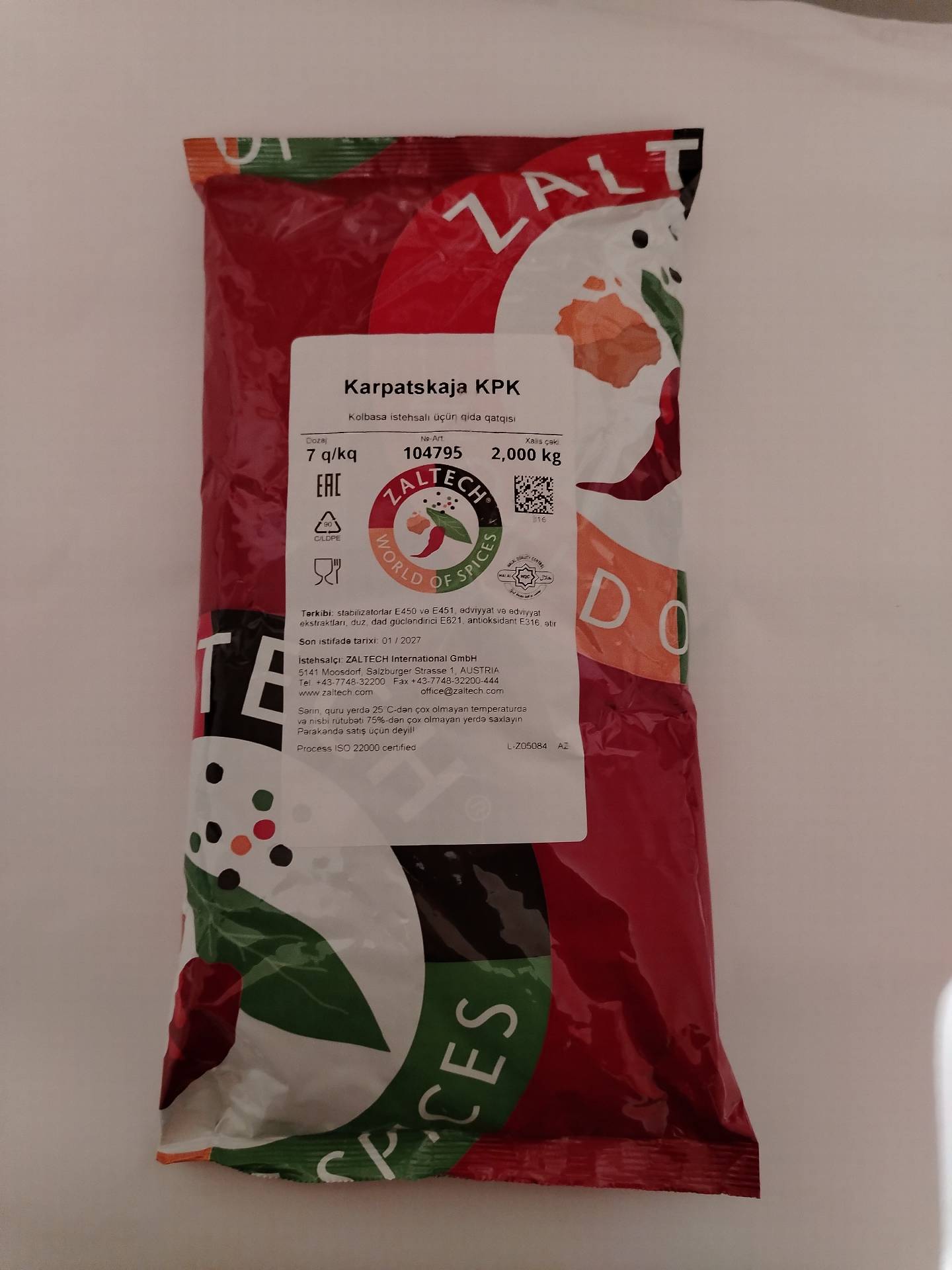 Ədviyyat kolbasa ucun — şəkil 10