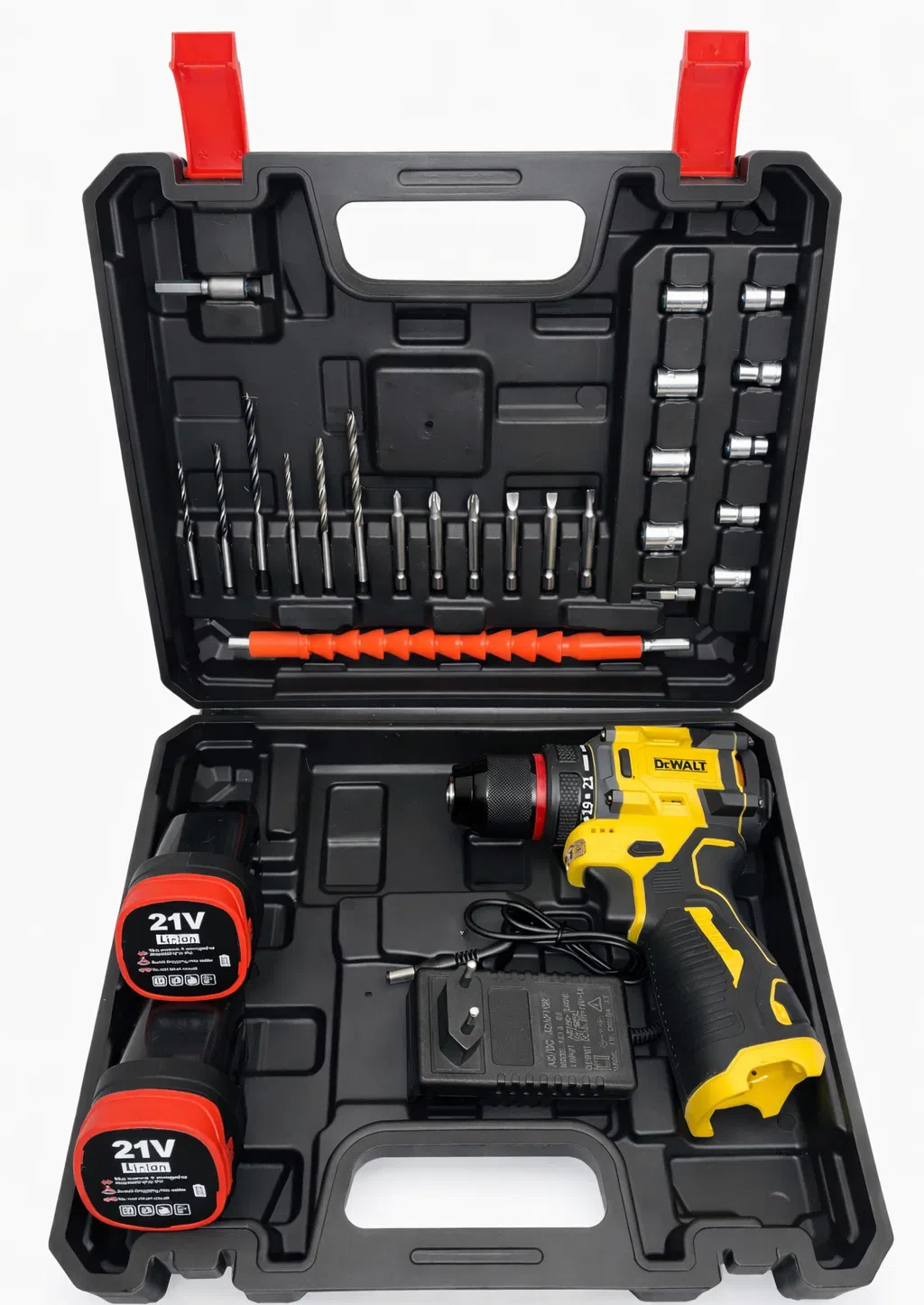 DeWalt 21V Akkumulyatorlu Drel-Şurupburğan Dəsti — şəkil 5