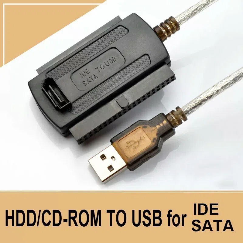 USB 2.0 to IDE SATA Converter Adapter Cable — şəkil 3