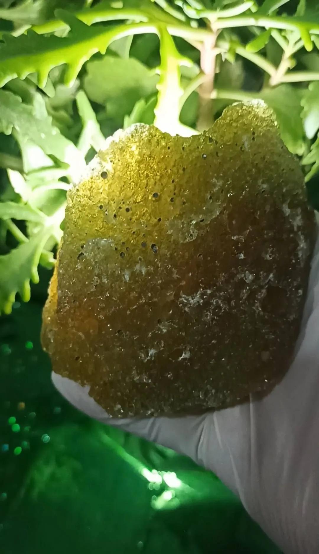 Təbii yaşıl Kolleksiya Daşı 😍 — şəkil 2