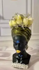 Decorative African woman bust - Tenderyard