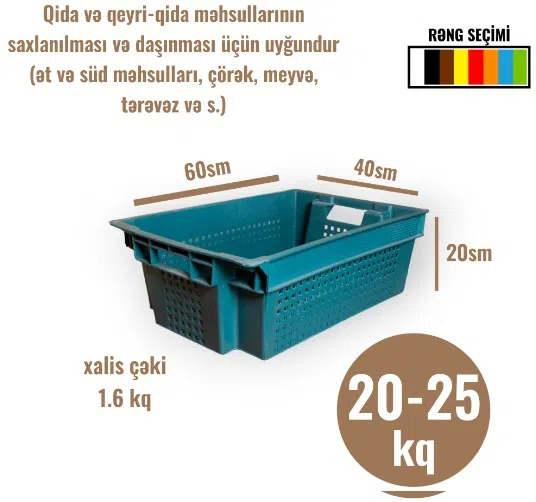 Plastik yeşiklər istehsalı — şəkil 24