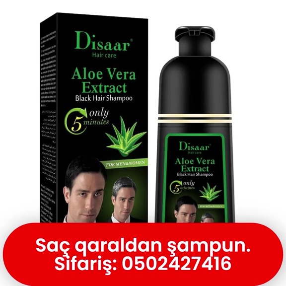 Hair darkening shampoo (Hair dyeing shampoo) - Tenderyard