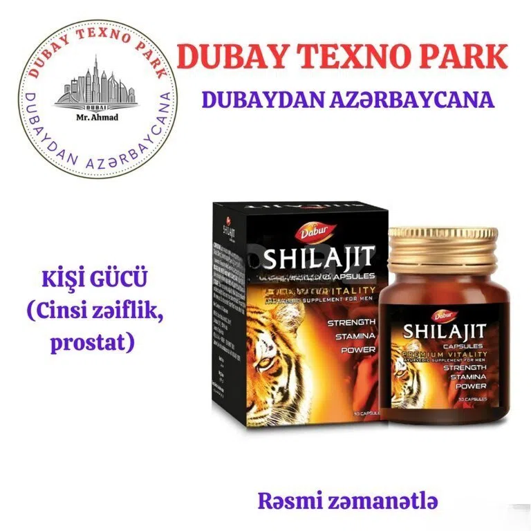 Dabur Shilajit kapsulları — şəkil 1