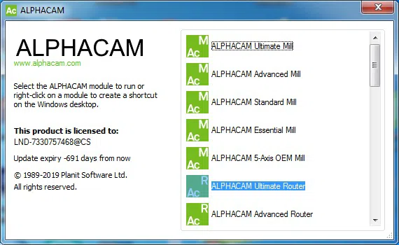 "Vero Alphacam" CNC proqramı