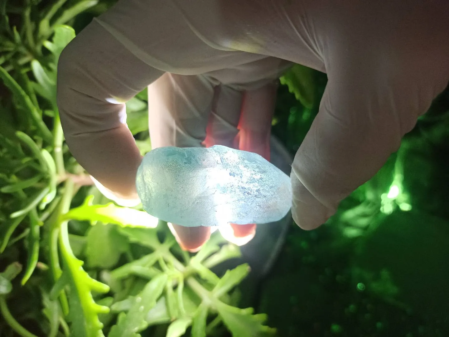 Nadir Təbii Aquamarine daşı 💎 — şəkil 3