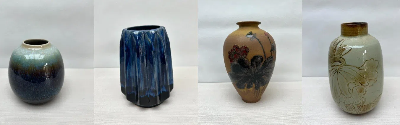 Keramika güldan, Qarışıq rəng