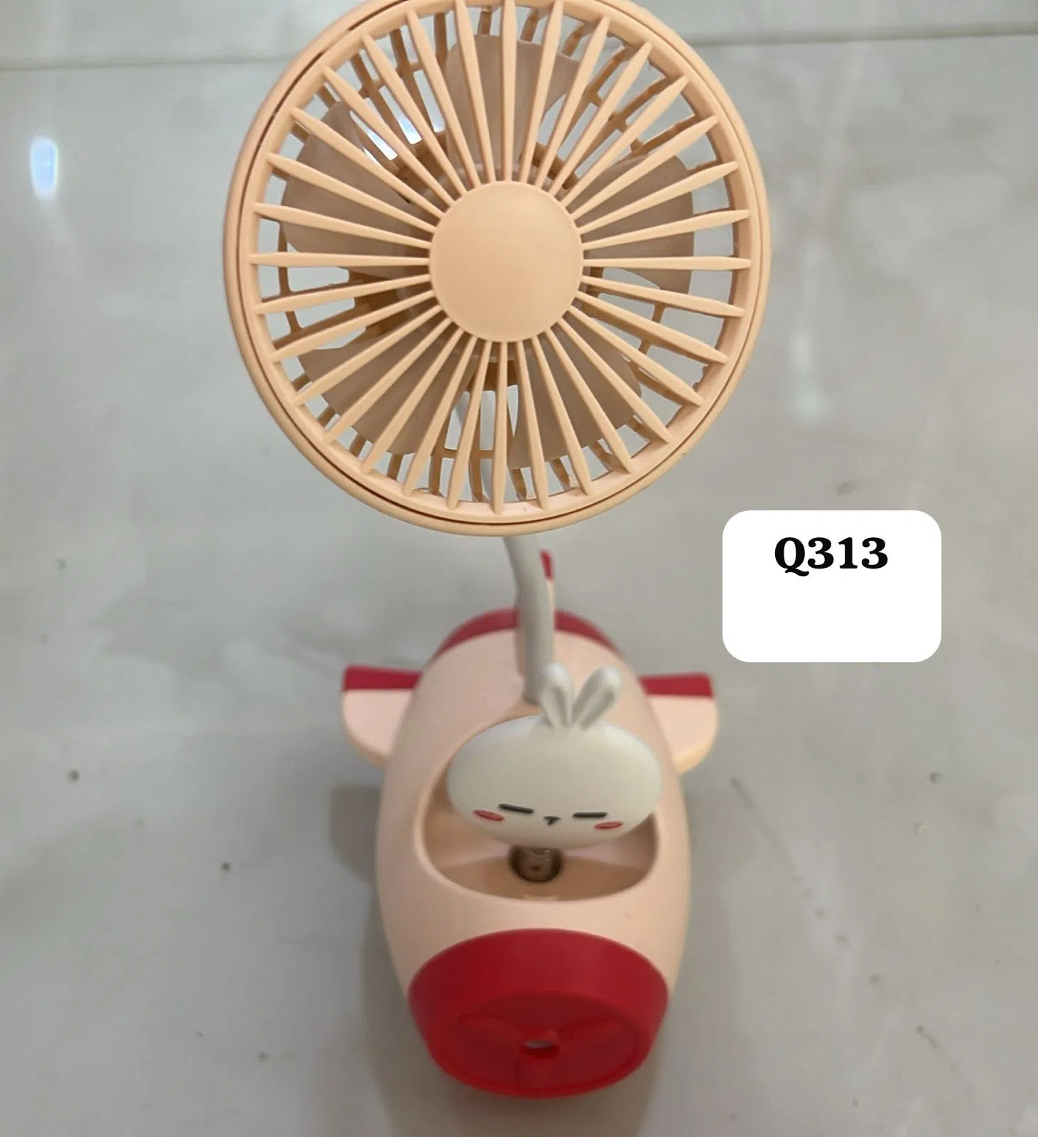 Mini əl ventilyatoru, USB şarjlı və akkumulyatorlu — şəkil 23