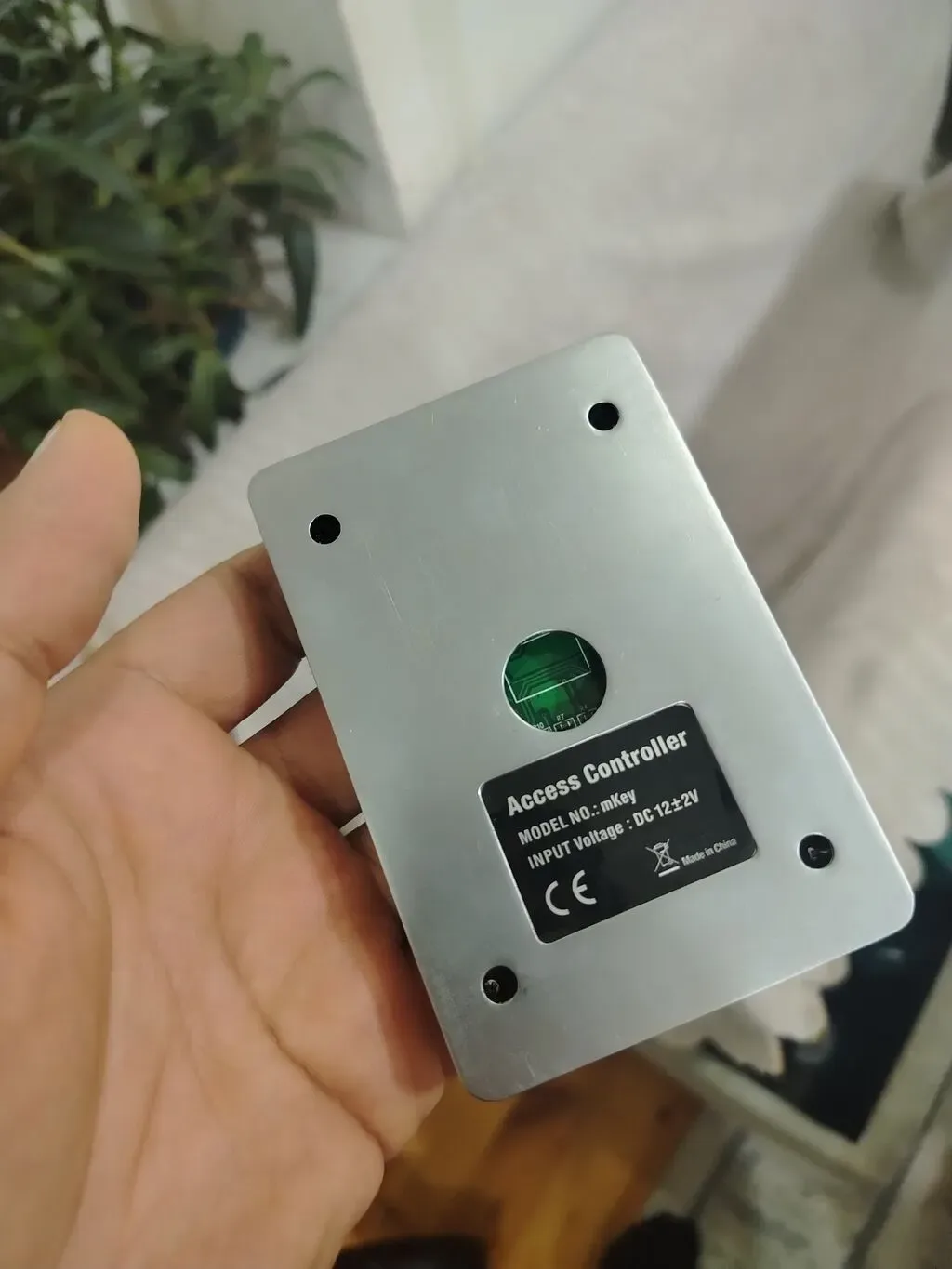 MKEY giriş nəzarət cihazı, metal klaviatura, DC 12V — şəkil 3