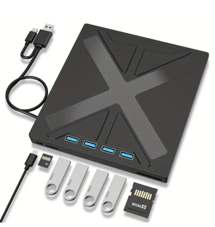 Çoxfunksiyalı USB Hub və Kart Oxuyucu - Tenderyard