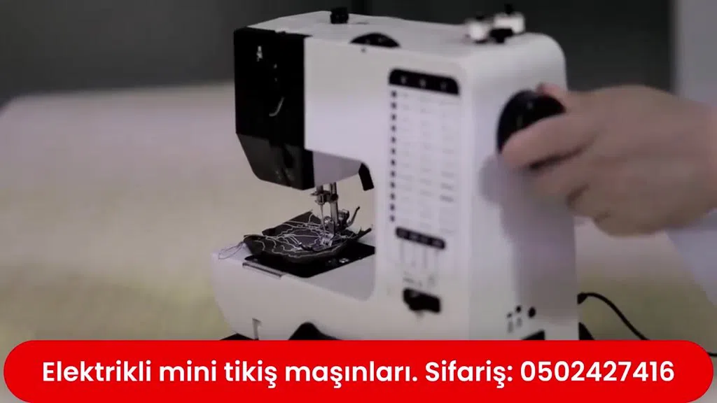 Elektrikli mini tikiş maşını — şəkil 15