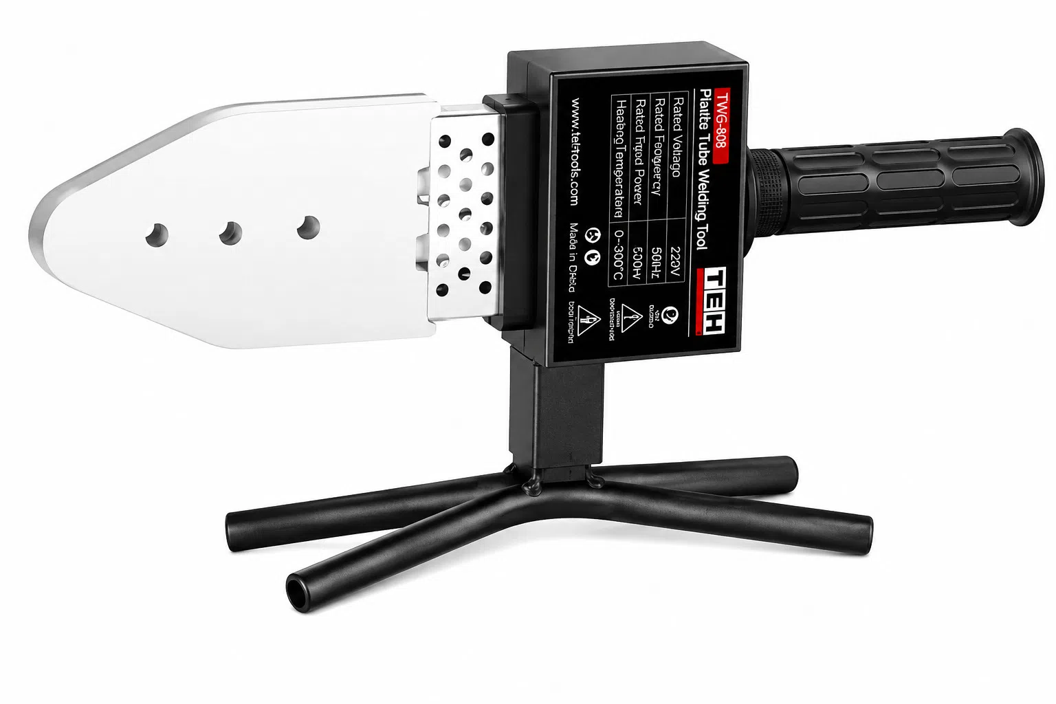 TEH TW-6308 Plastik Boru Lehim Aparatı, 800 Vt — şəkil 1