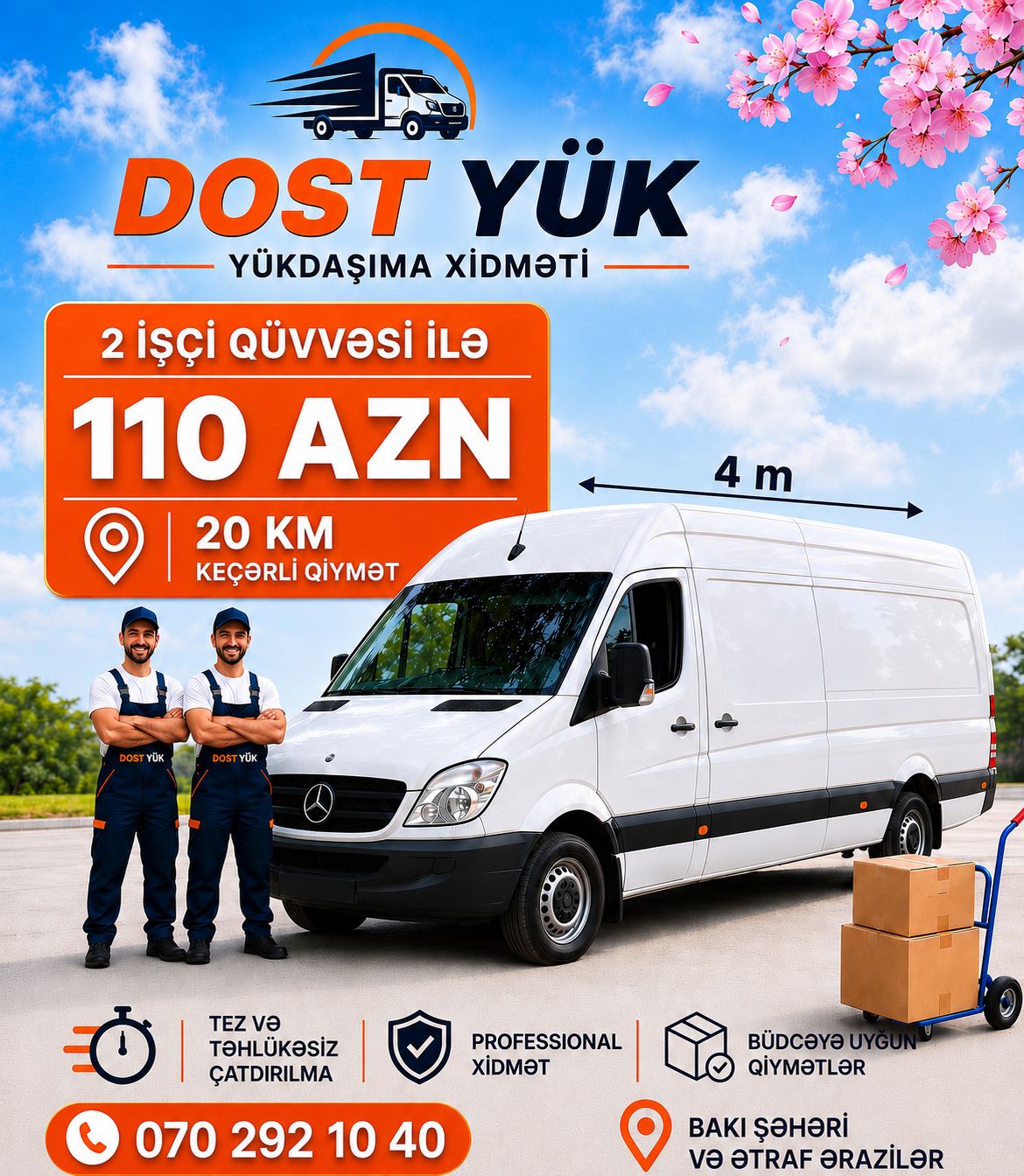 Dost Yük Daşıma Xidməti - Tenderyard