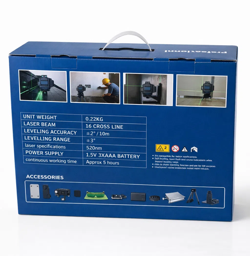 Bosch 4D Yaşıl Lazer Nivelir