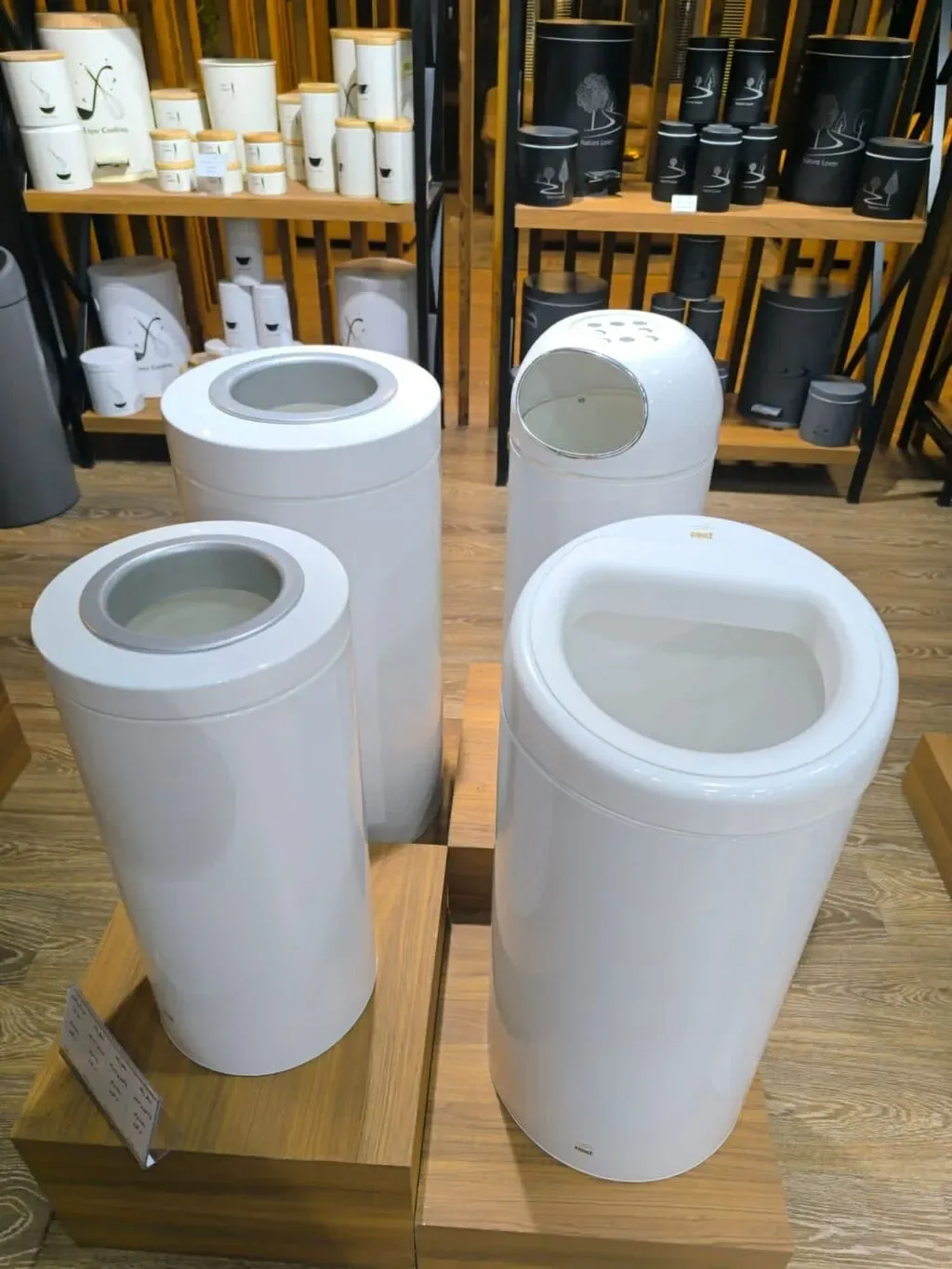 Zibil vedrəsi Oval, Alüminium material — şəkil 1