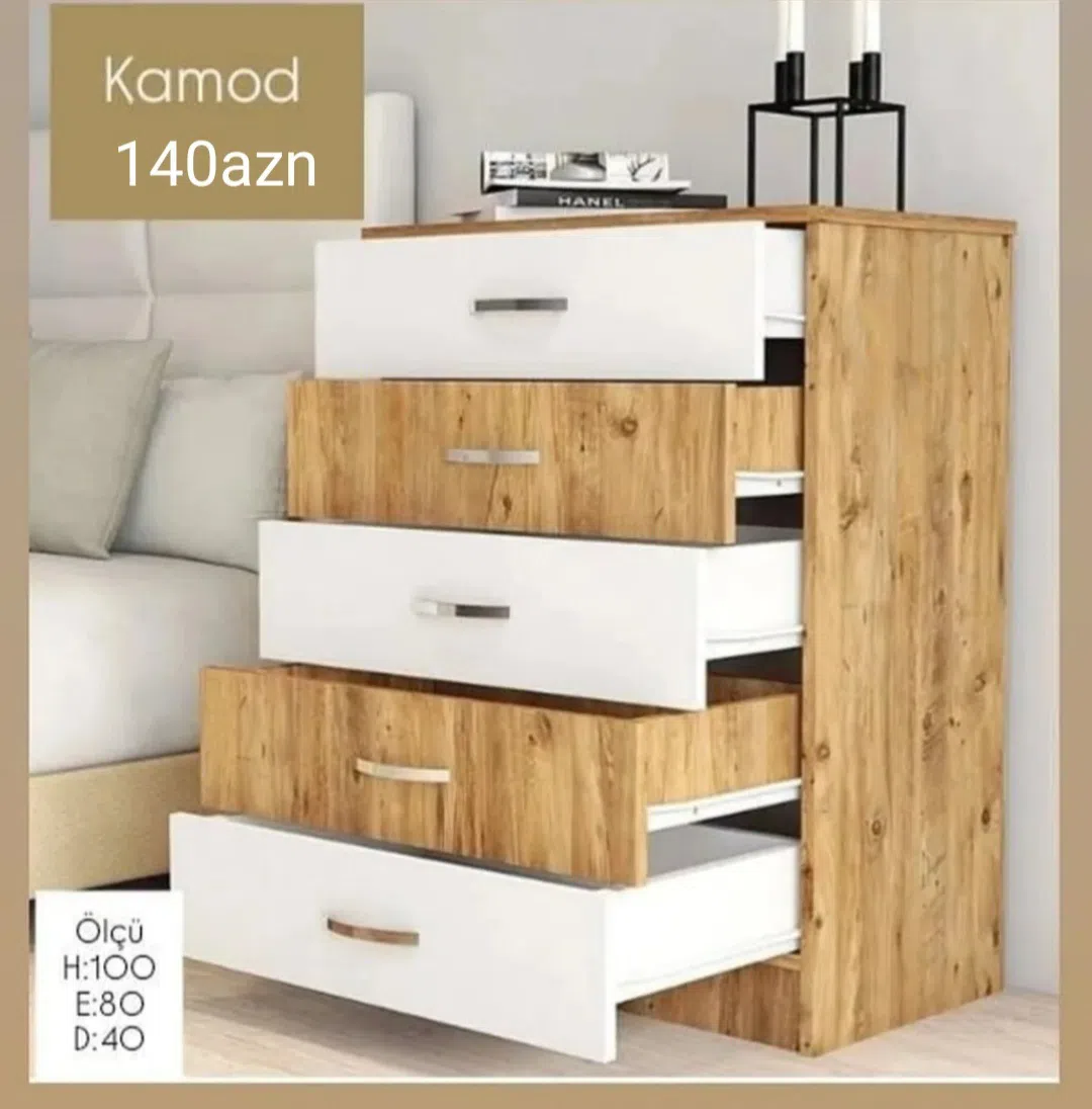 Çəkməcəli komod