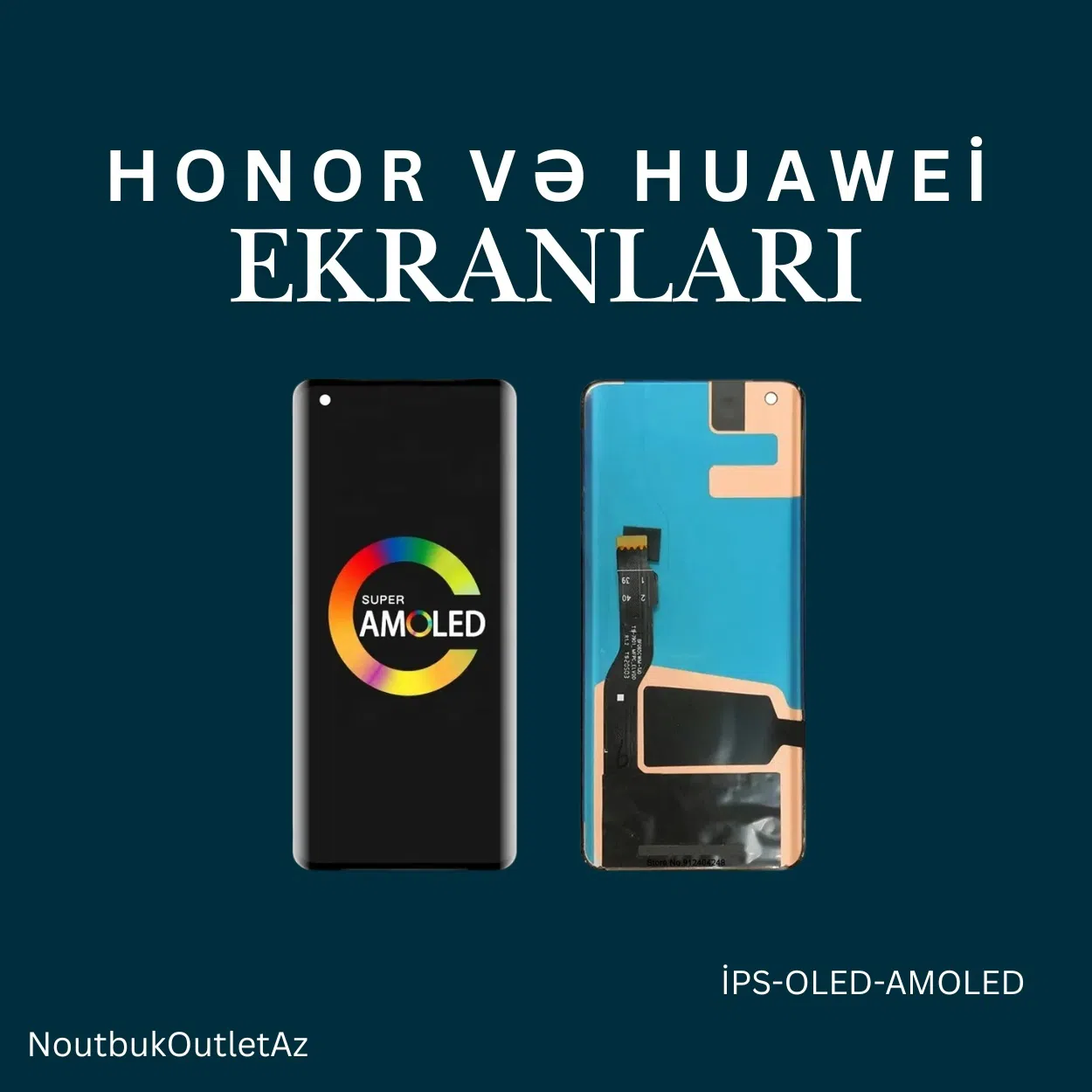 Honor və Huawei Ekranları (IPS, OLED, AMOLED) — şəkil 1